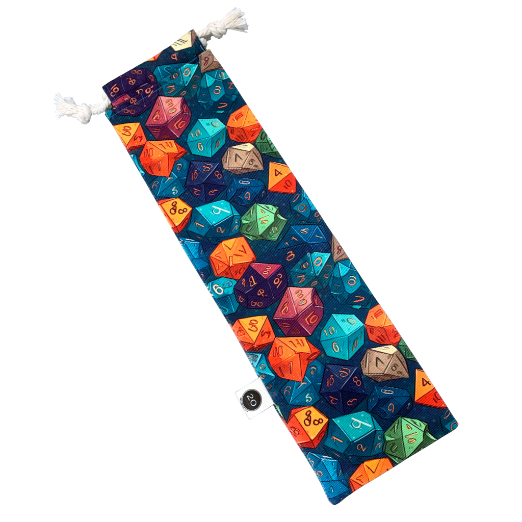 It's Dicey Playmat bag - fits 2 standard sized playmats | 20 Hundred Games