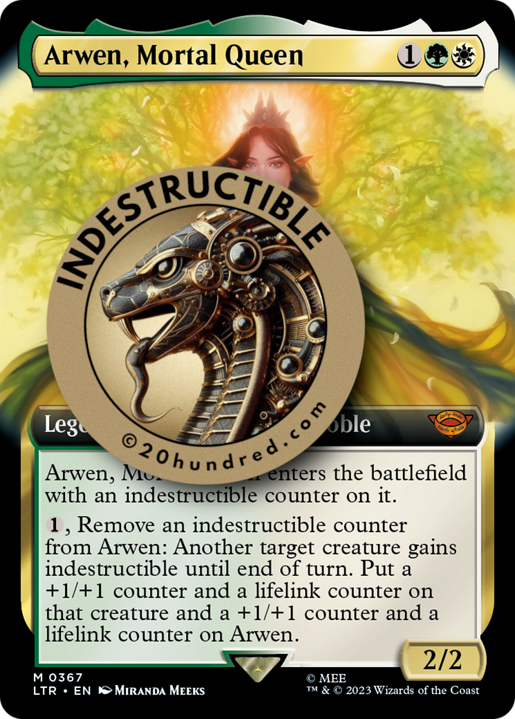 Indestructible Counter for Magic: The Gathering by 20 Hundred Games