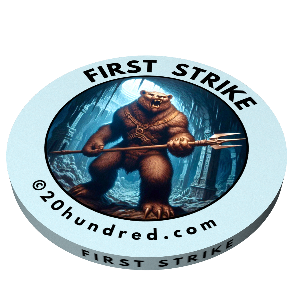 First Strike Counter for Magic: The Gathering by 20 Hundred Games