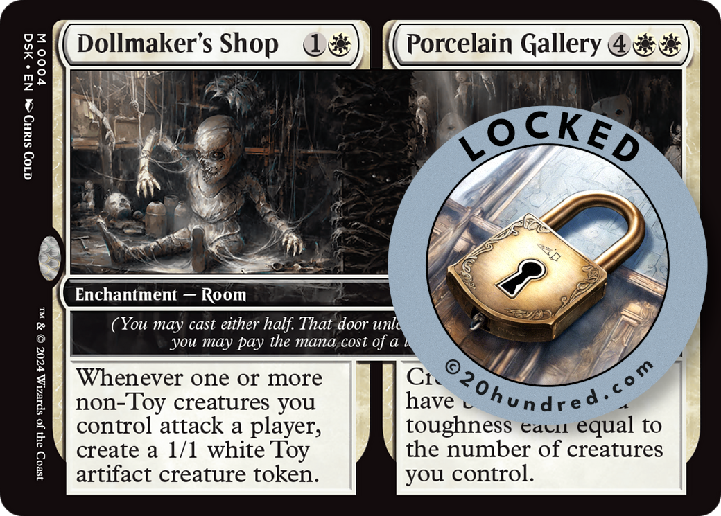 Locked Marker to play Duskmourn: House of Horror in Magic: The Gathering by 20 Hundred Games