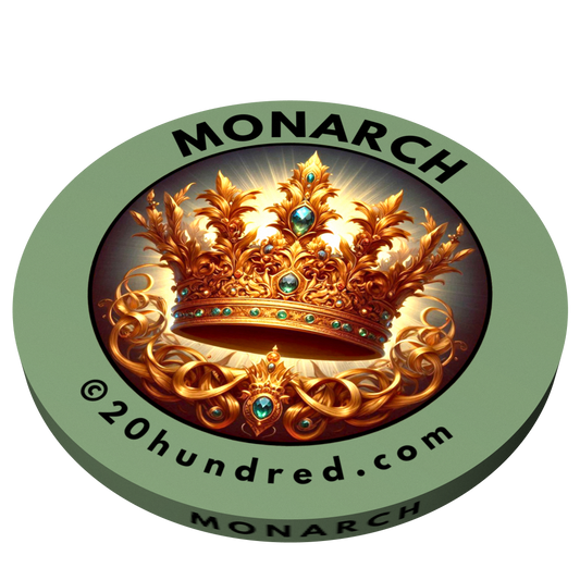 Monarch Marker for Magic:The Gathering by 20 Hundred Games