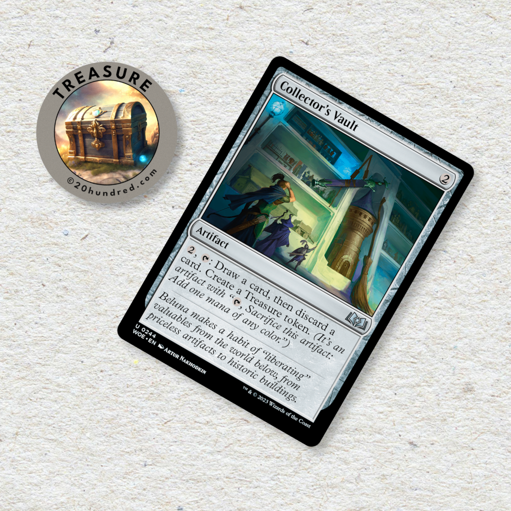 Treasure Token for Magic: The Gathering by 20 Hundred Games